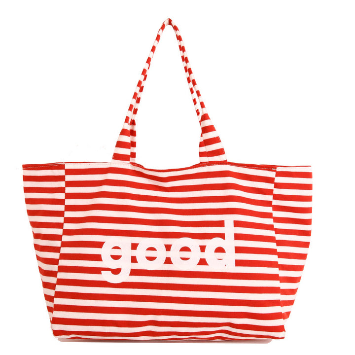 WoSpacious Canvas Beach Tote Bag Bowlift