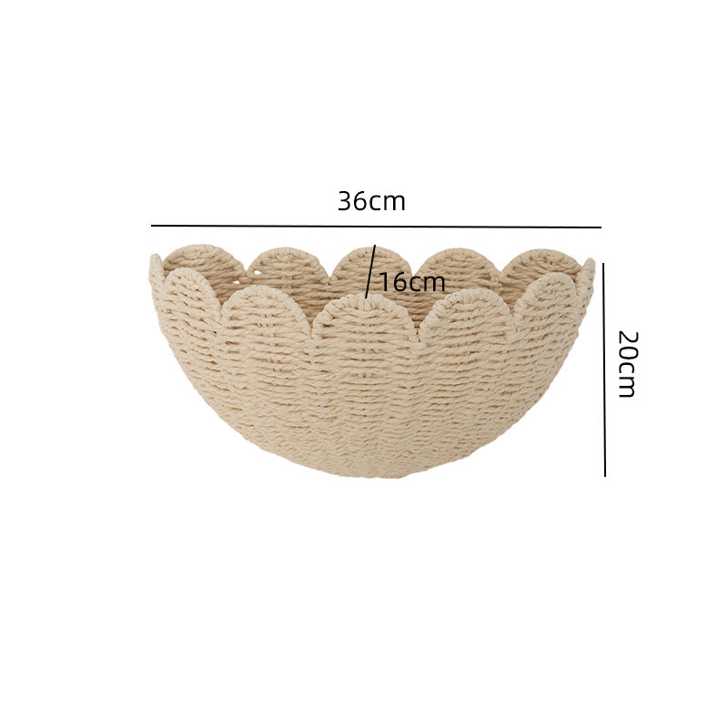 Stylish Woven Decorative Basket Bowlift