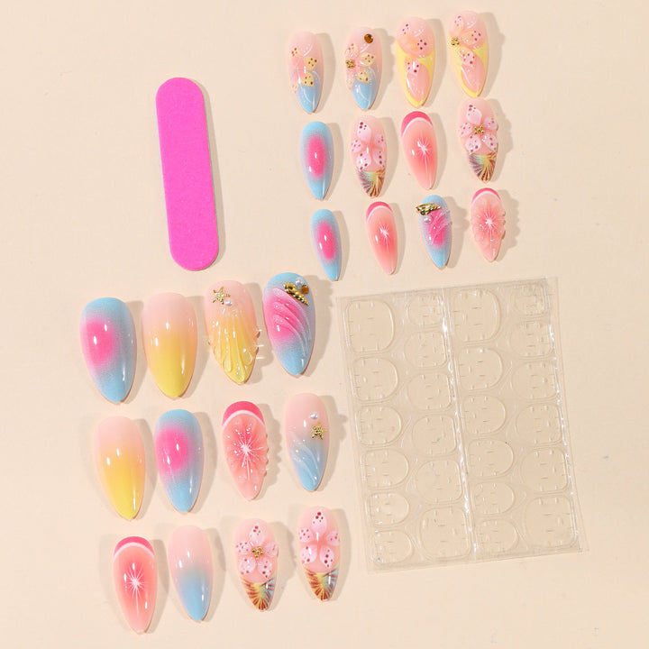 Artistic Tropical Nail Art Kit Bowlift