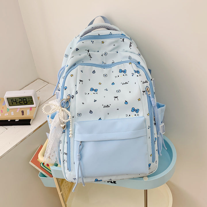 Leisure backpack with charming design and practical compartments Bowlift