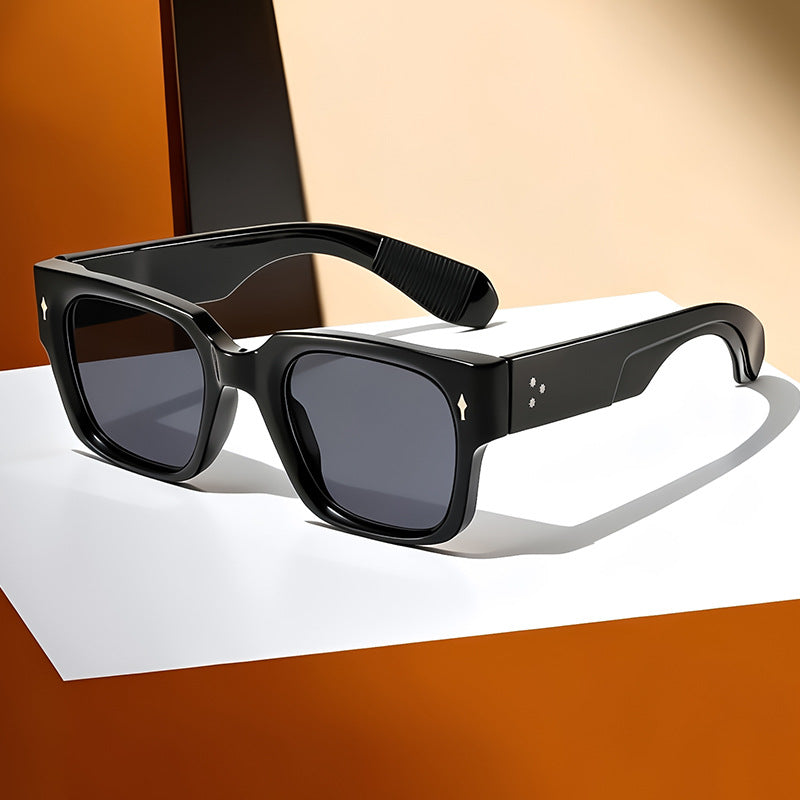 Bold Chunky Vintage Square Sunglasses Bowlift
