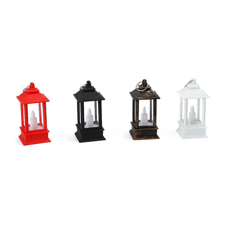 Compact LED Flicker Lantern Keychain and Tabletop Accent Bowlift