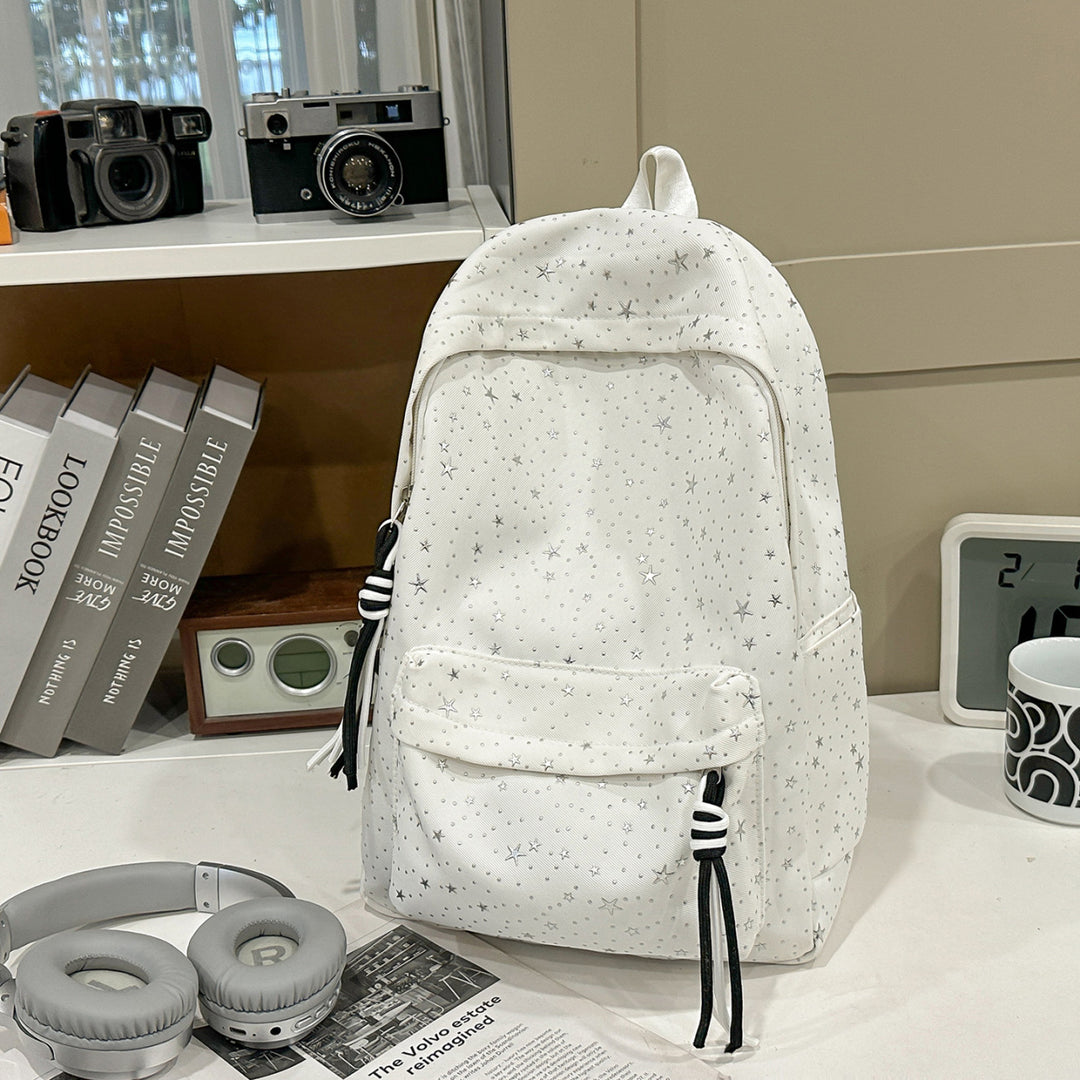 Stylish star motif backpack Bowlift