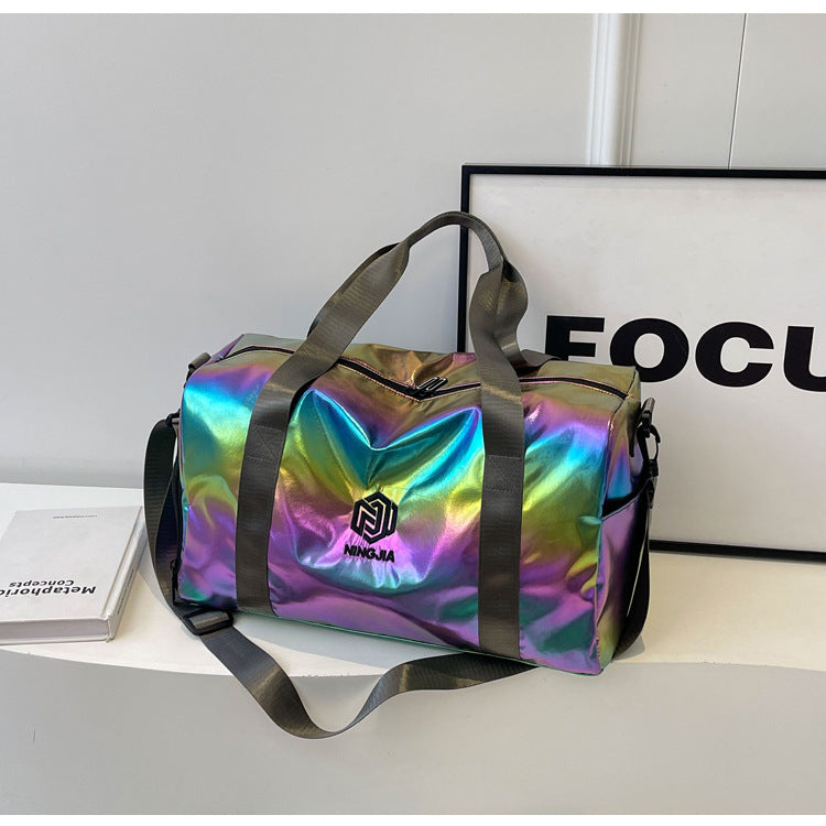 Versatile Shimmering Travel Duffel Bag