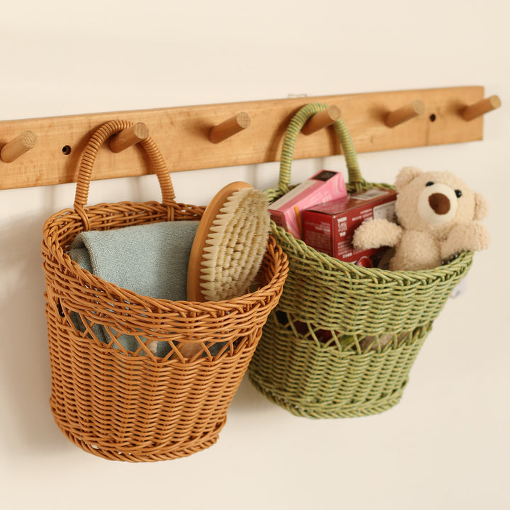 Hanging Woven Storage Basket Bowlift
