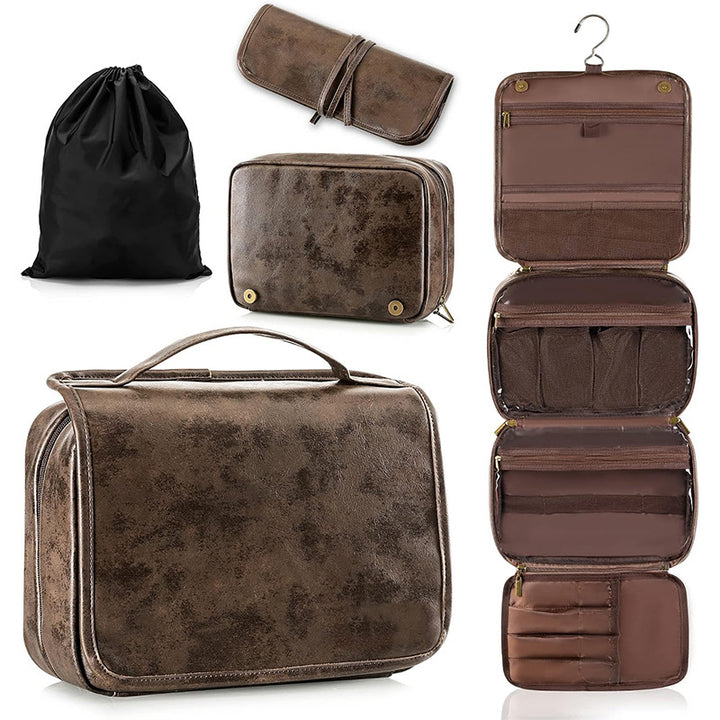 Cosmetic Organizer with Removable Carry Handle Bowlift