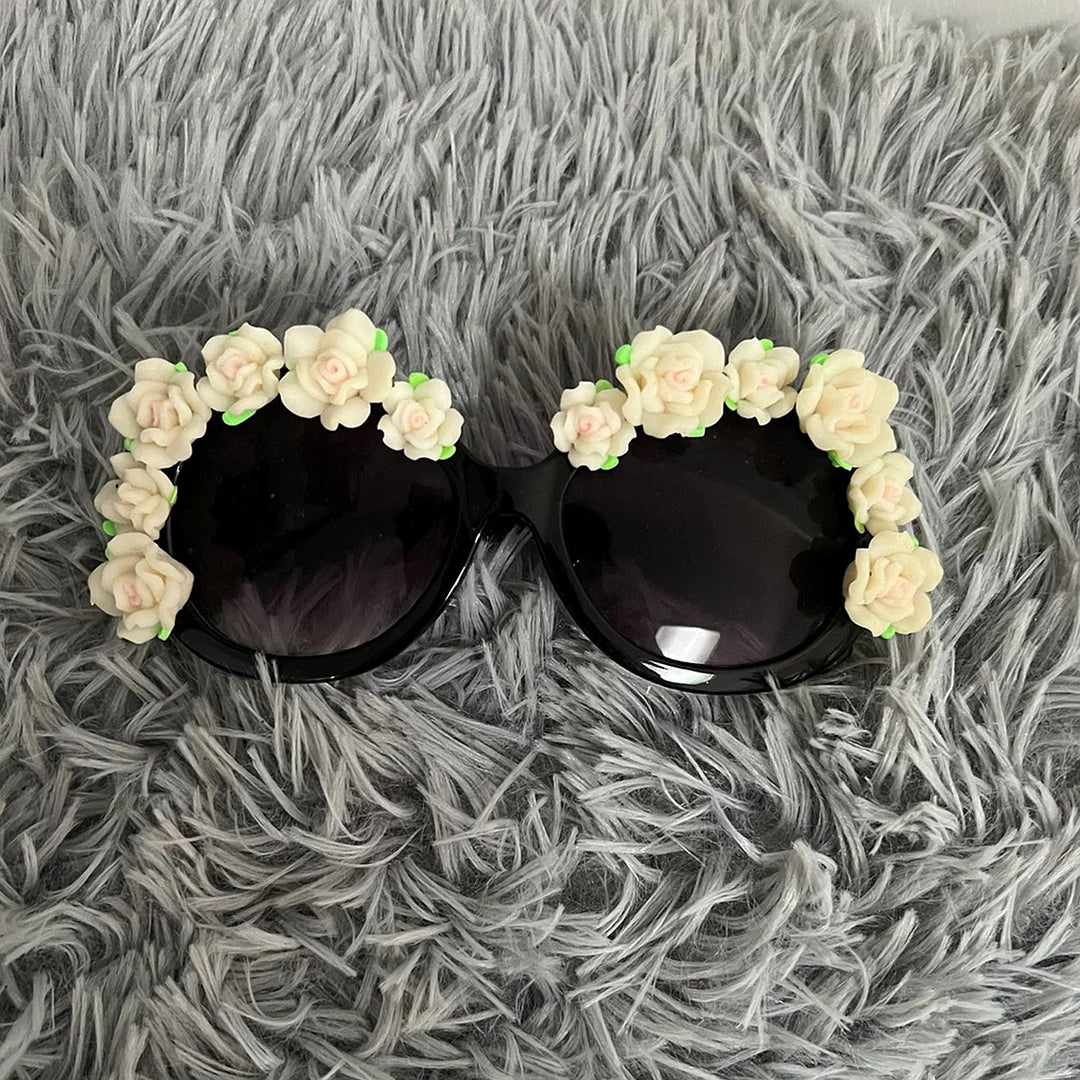 Women's sunglasses with floral accents Bowlift