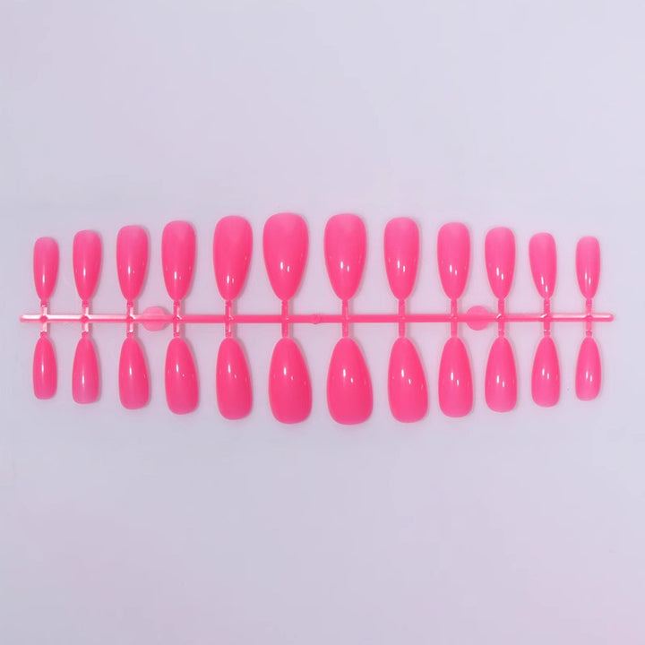 Glossy Press-On Nails Bowlift