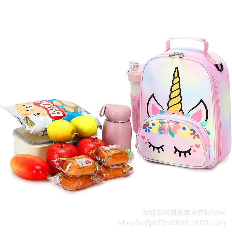 Fun Unicorn Themed Backpack Bowlift