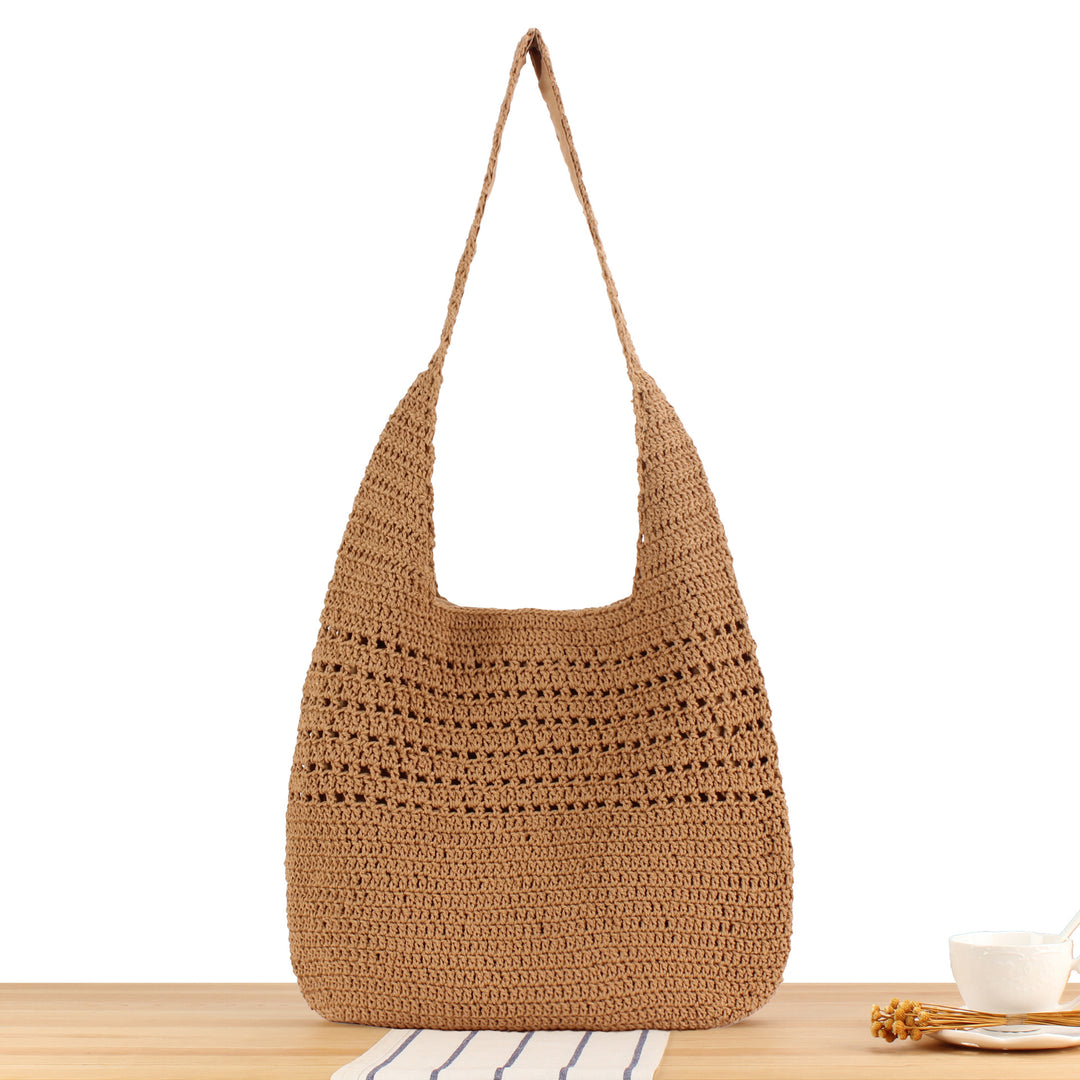 Macrame Shoulder Bag with High Wearing Comfort Bowlift