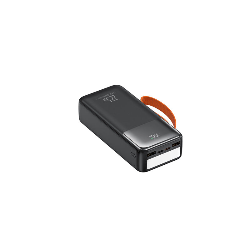 Portable power bank with integrated charging cable and fast charging function Bowlift