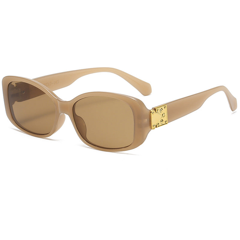 Women's oversized sunglasses with luxurious frame and UV protection Bowlift