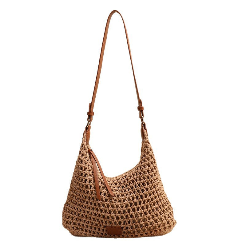 Handmade Crocheted Shoulder Bag Bowlift