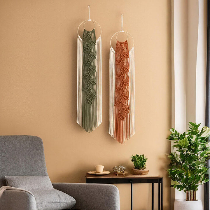 Artistic Macrame Wall Tapestry Bowlift