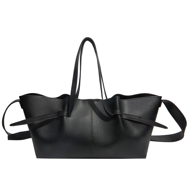 WoChic Minimalist Bow Tote Bag Bowlift