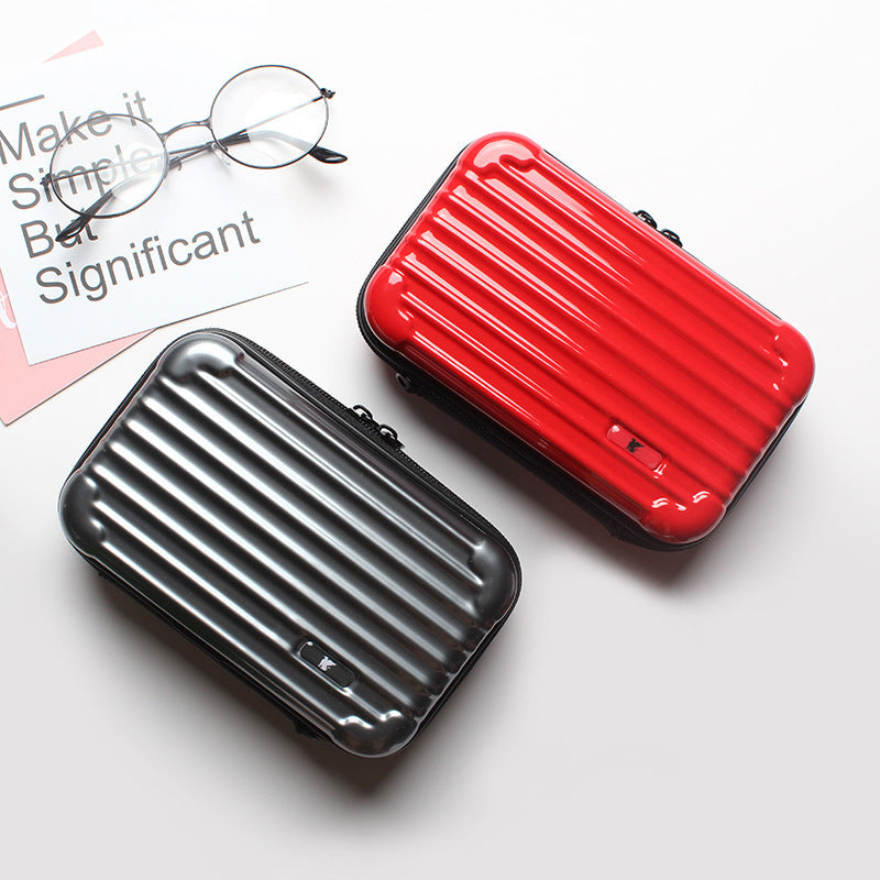 Unisex Slim Hard Shell Cosmetic Storage Case Bowlift