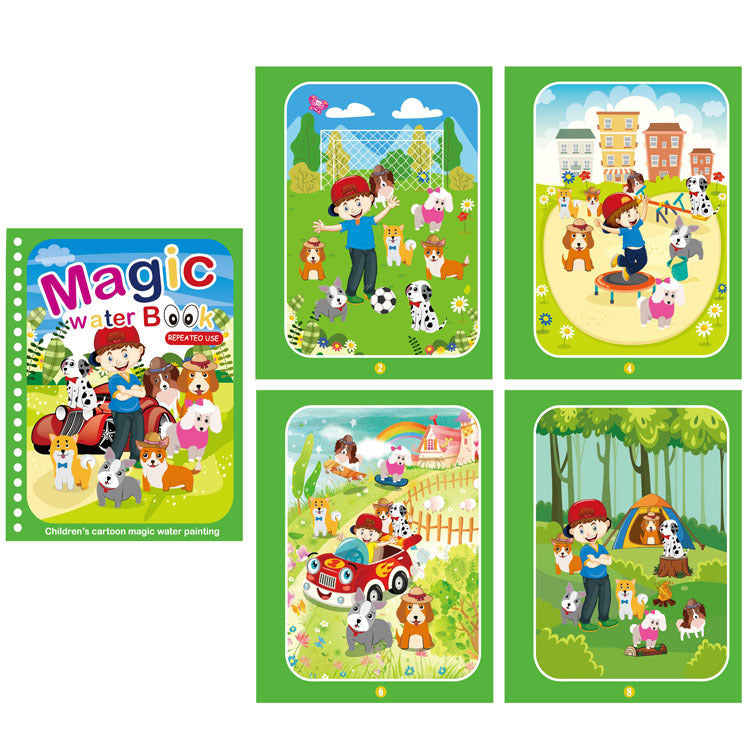 BowLift | Magical Water Coloring Book for Kids