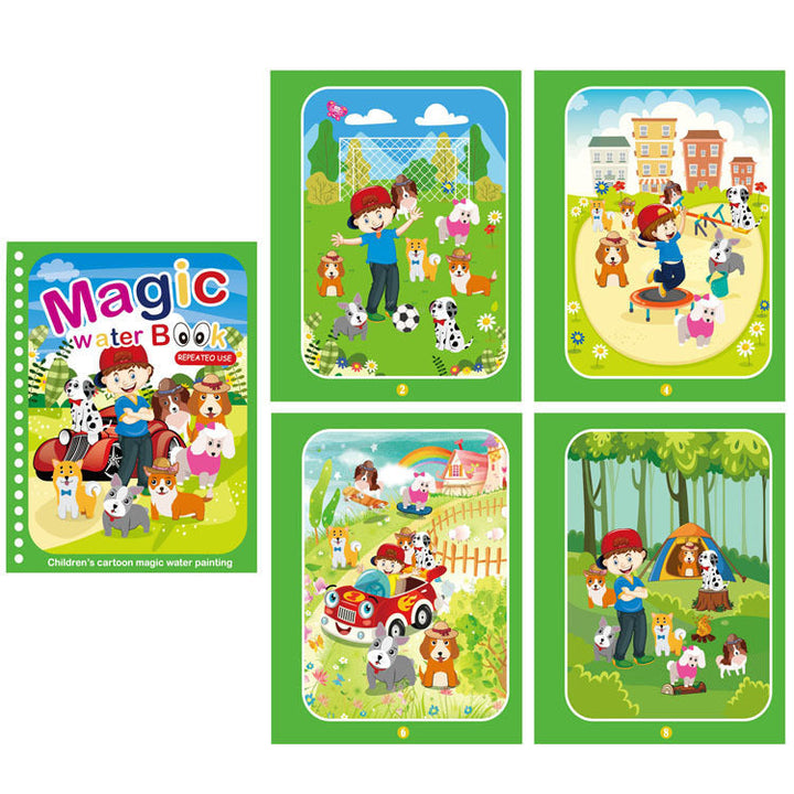BowLift | Magical Water Coloring Book for Kids