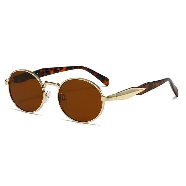 Elegant Modish Oval Frame Sunglasses Bowlift