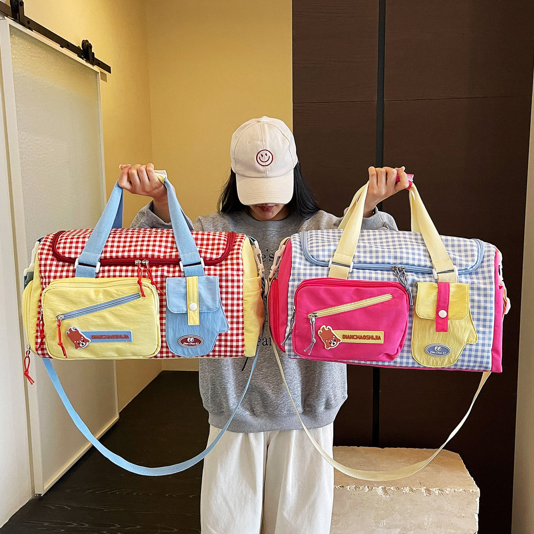 Multi-Pocket Sports Travel Duffle Bowlift