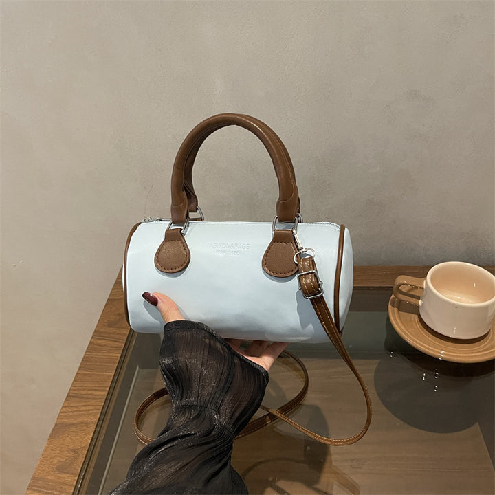 Vintage-Inspired Mini Handheld Satchel