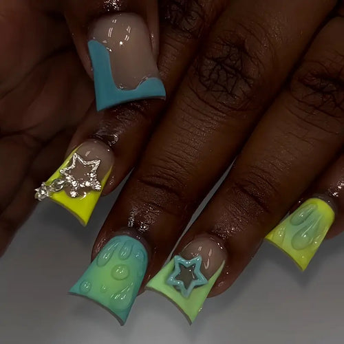 Creative Press-On Nail Art Set Bowlift