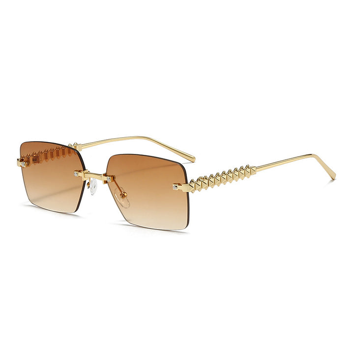 Women extravagant square glasses Bowlift