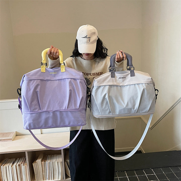 Multi-Functional Travel Duffel Bag with Adjustable Strap Bowlift