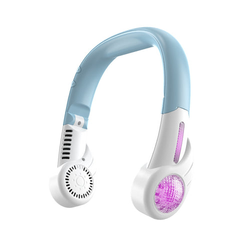 Women's portable neck fan with 360-degree air circulation Bowlift