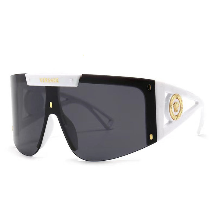 Women futuristic oversized sunglasses Bowlift