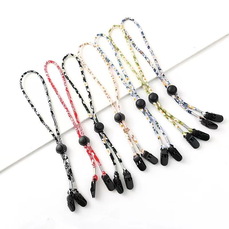 Floral Adjustable Eyewear Strap Bowlift