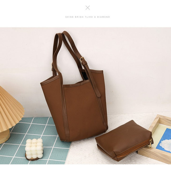 Minimalist Zip-Top Handbag Bowlift