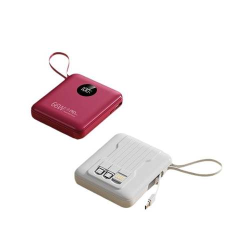 Portable power bank with smart charging and LCD display Bowlift