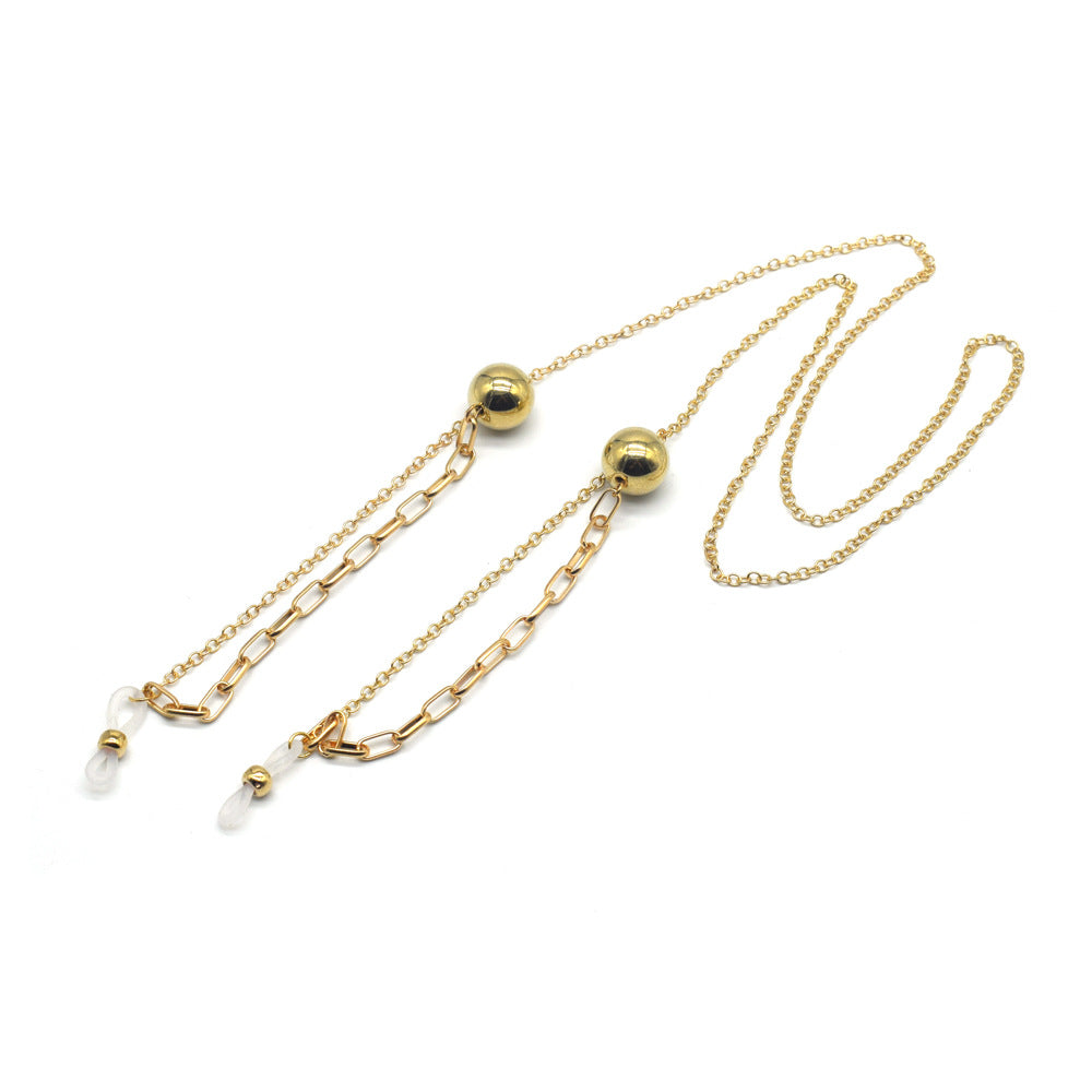 Modern Chain Eyewear Retainer Bowlift