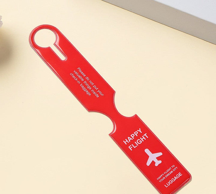 reflective PVC luggage handle wrap tag with secure snap closure Bowlift