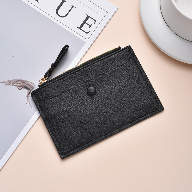 Premium Leather Cardholder Bowlift