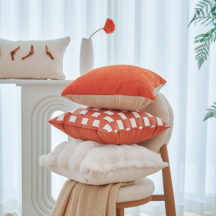 Ladies pillow with structured cover Bowlift