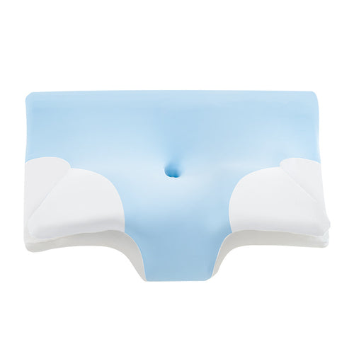 Ergonomic Contour Neck Pillow with Breathable Gel Surface Bowlift