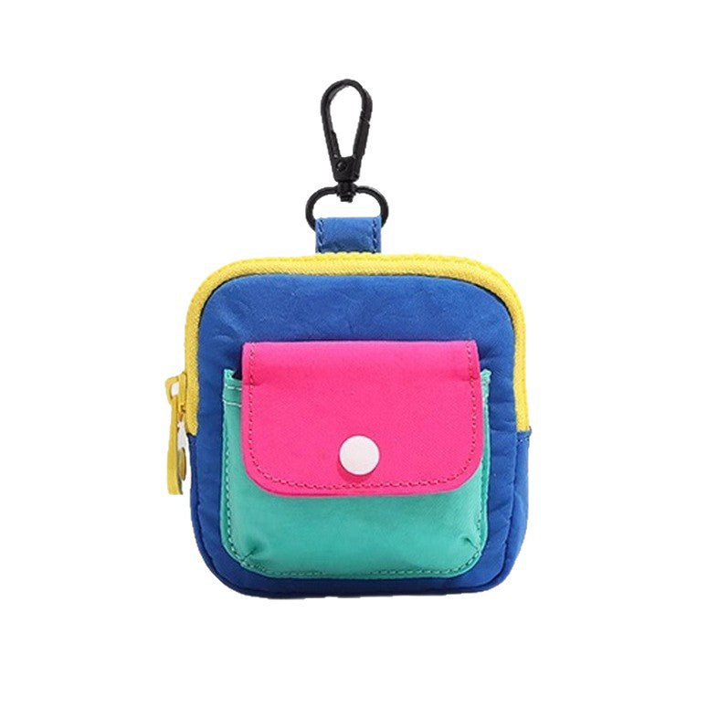 Color-Block Mini Storage Pouch Bowlift