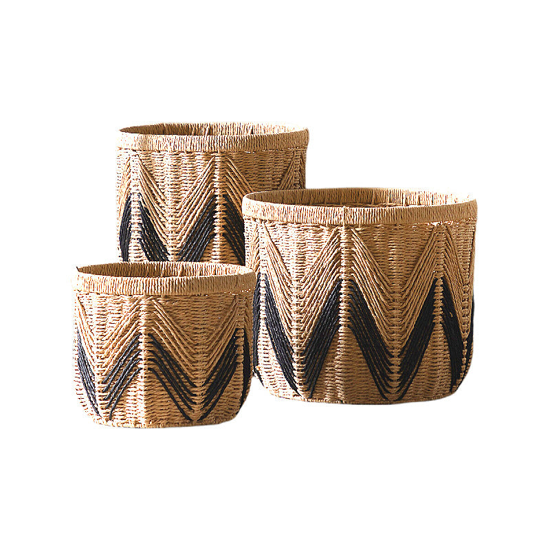 Decorative Handwoven Storage Basket Bowlift