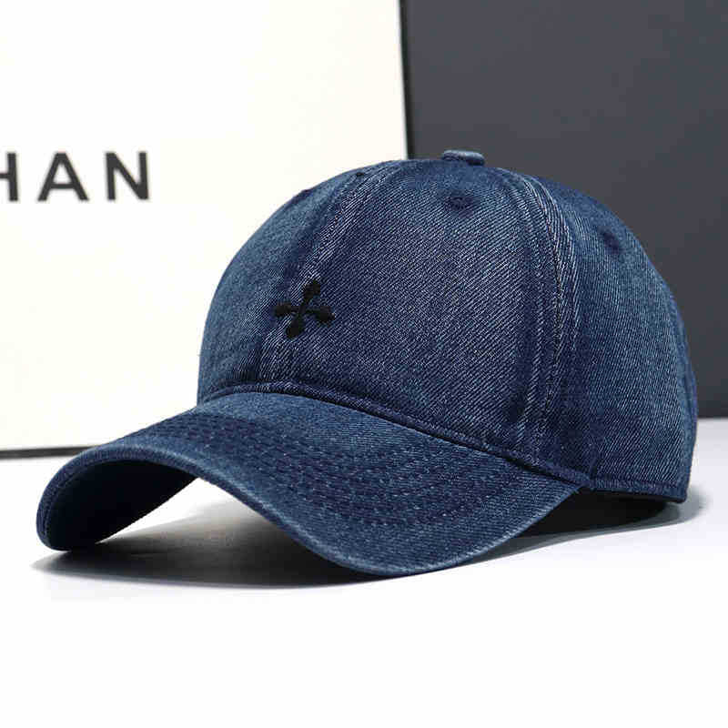 Men's Adjustable Denim Cap Bowlift
