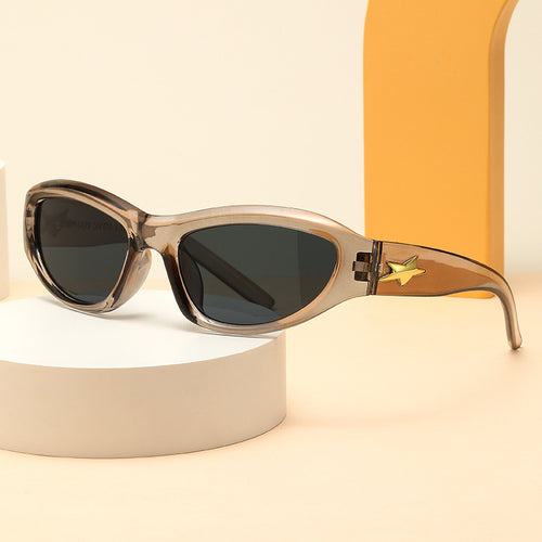 Women's elegant plastic sunglasses in contemporary design Bowlift