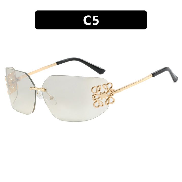 Ladies extravagantly designed sunglasses with elegant embellishments Bowlift