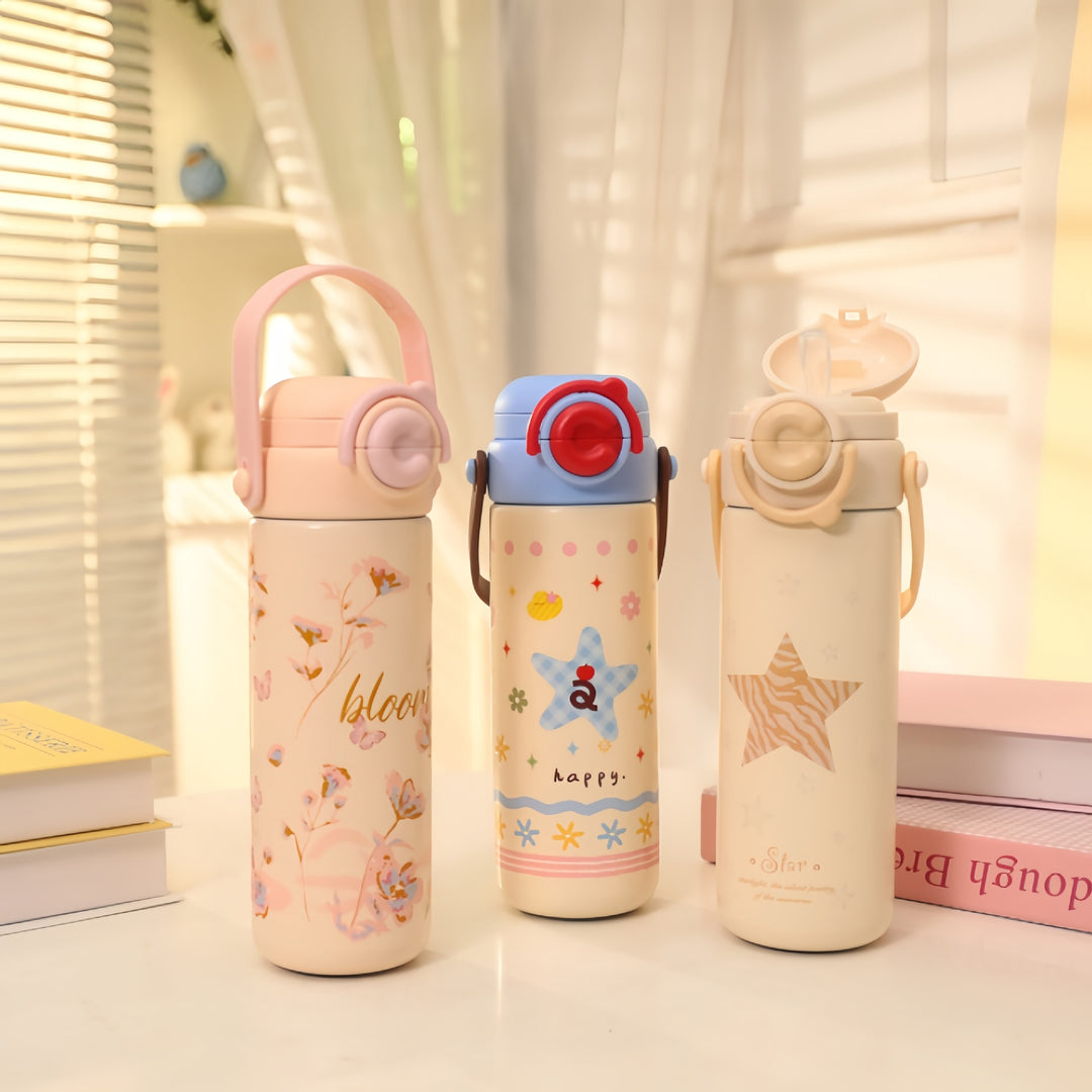 Women Stainless Steel Drinking Bottle Bowlift