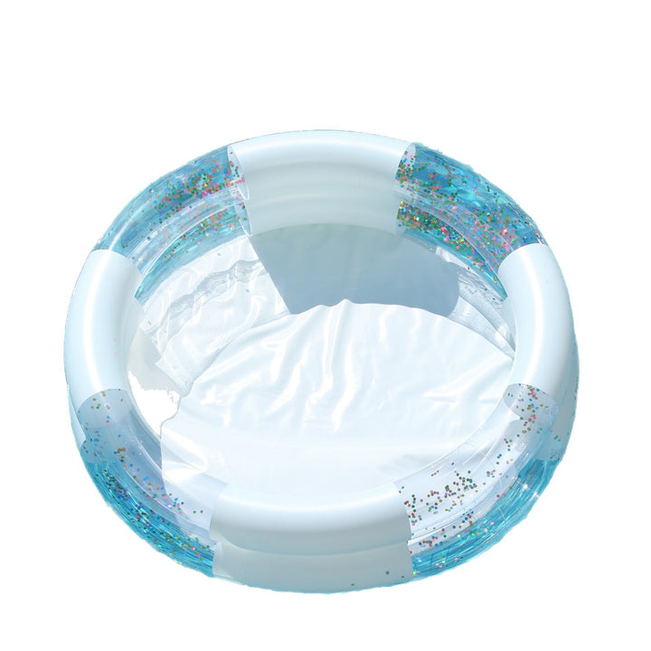 Mermaid-Themed Inflatable Pool Ring Bowlift