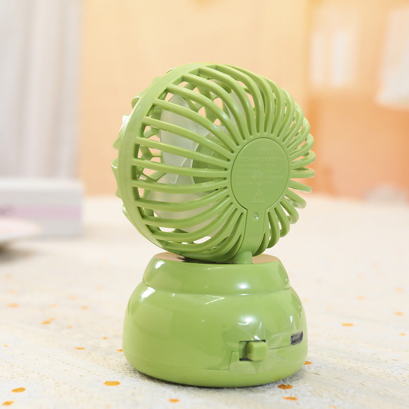 Women Portable Mini Table Fan with Flexible Tilt Mechanism Bowlift