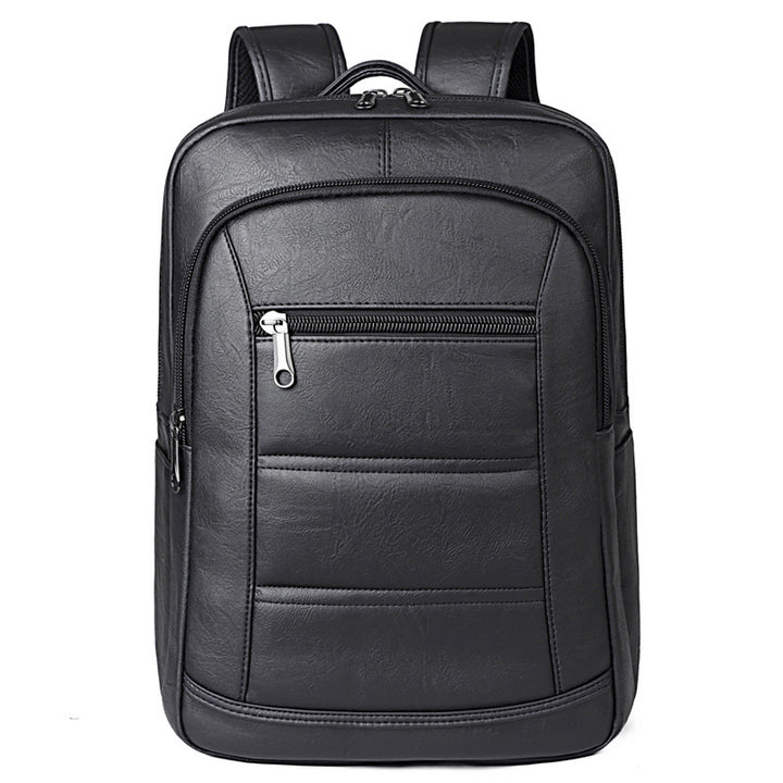 Elegant Backpack Made of Durable Synthetic Leather with Intelligent Compartment System Bowlift