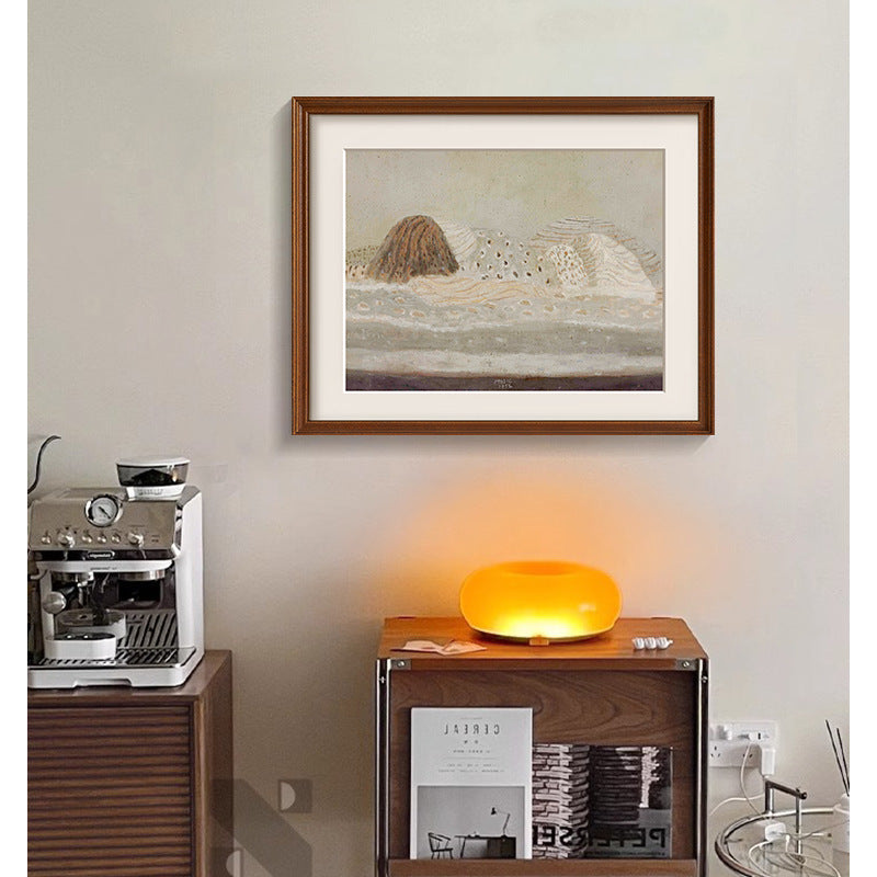 Framed Abstract Natural Landscape Art