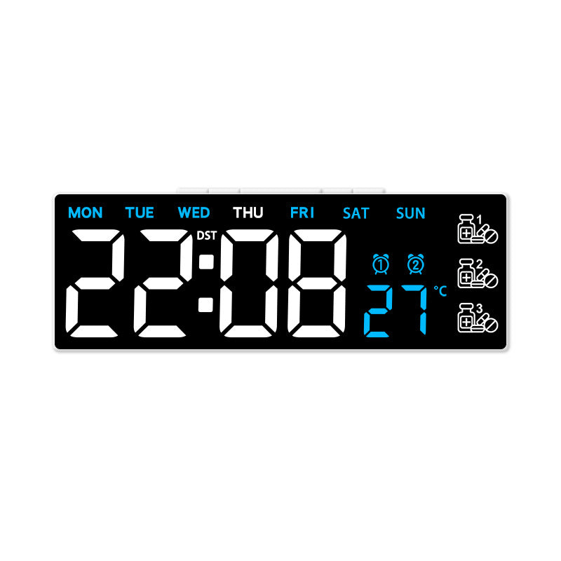 Digital multifunctional alarm clock with weather station and alarm functions Bowlift