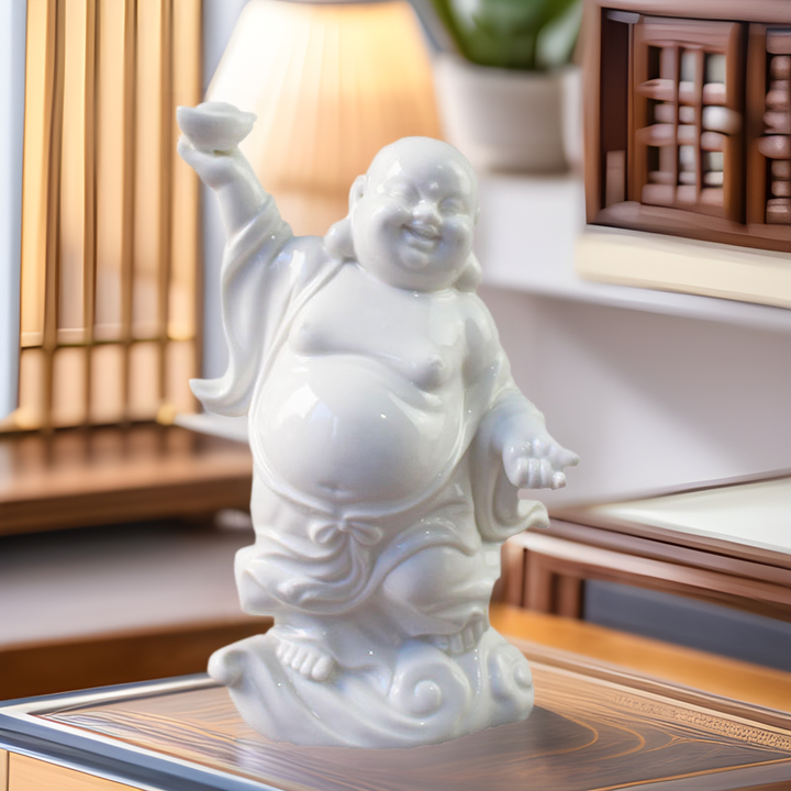 Feng Shui Buddha Statue Bowlift